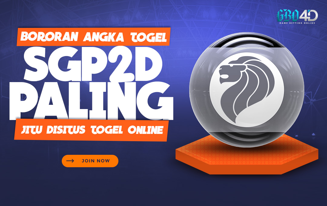 Bocoran Angka Togel Sgp 2D Paling Jitu di Situs Togel Online Gbo4D