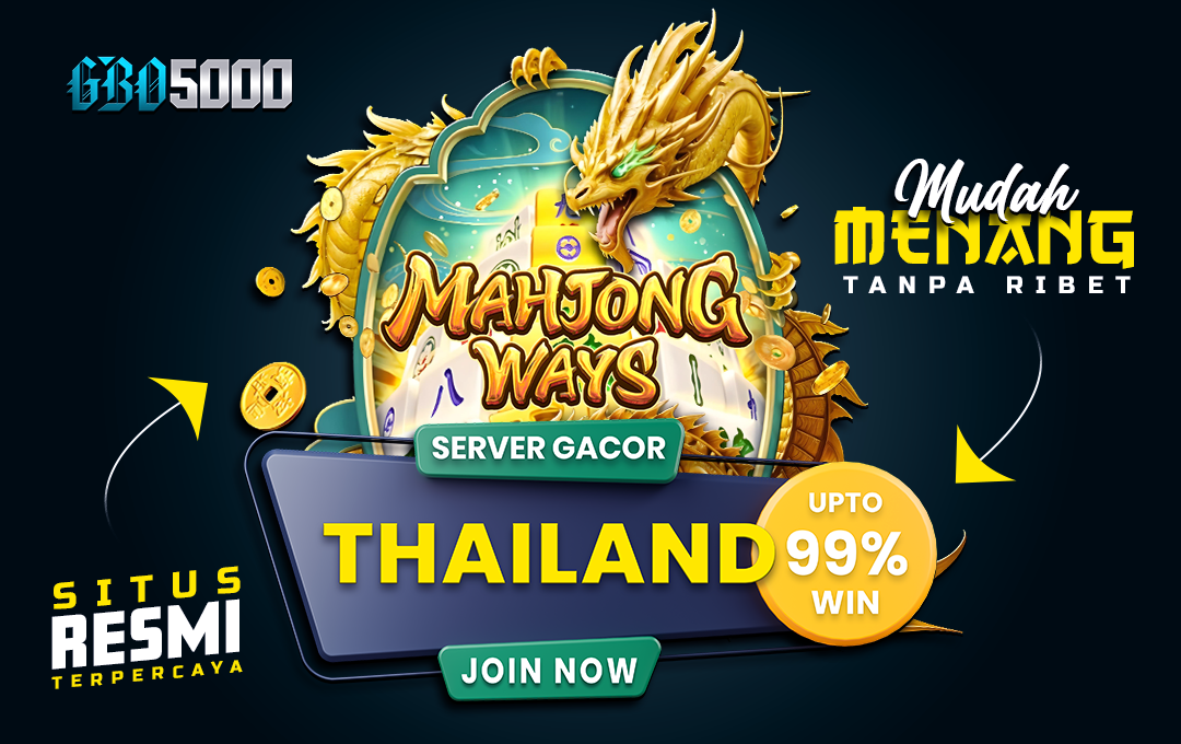 Main Slot Mahjong Ways di Situs Slot Server Thailand Gbo5000 Terbaru Main Slot Mahjong Ways di Situs Slot Server Thailand Gbo5000 Terbaru